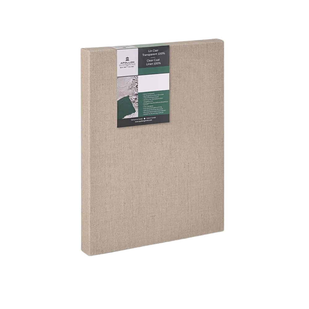 1-1/2" Profile Clear Coat Linen Canvas