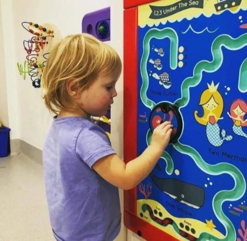 1-2-3 Under The Sea Activity Wall Play Panel