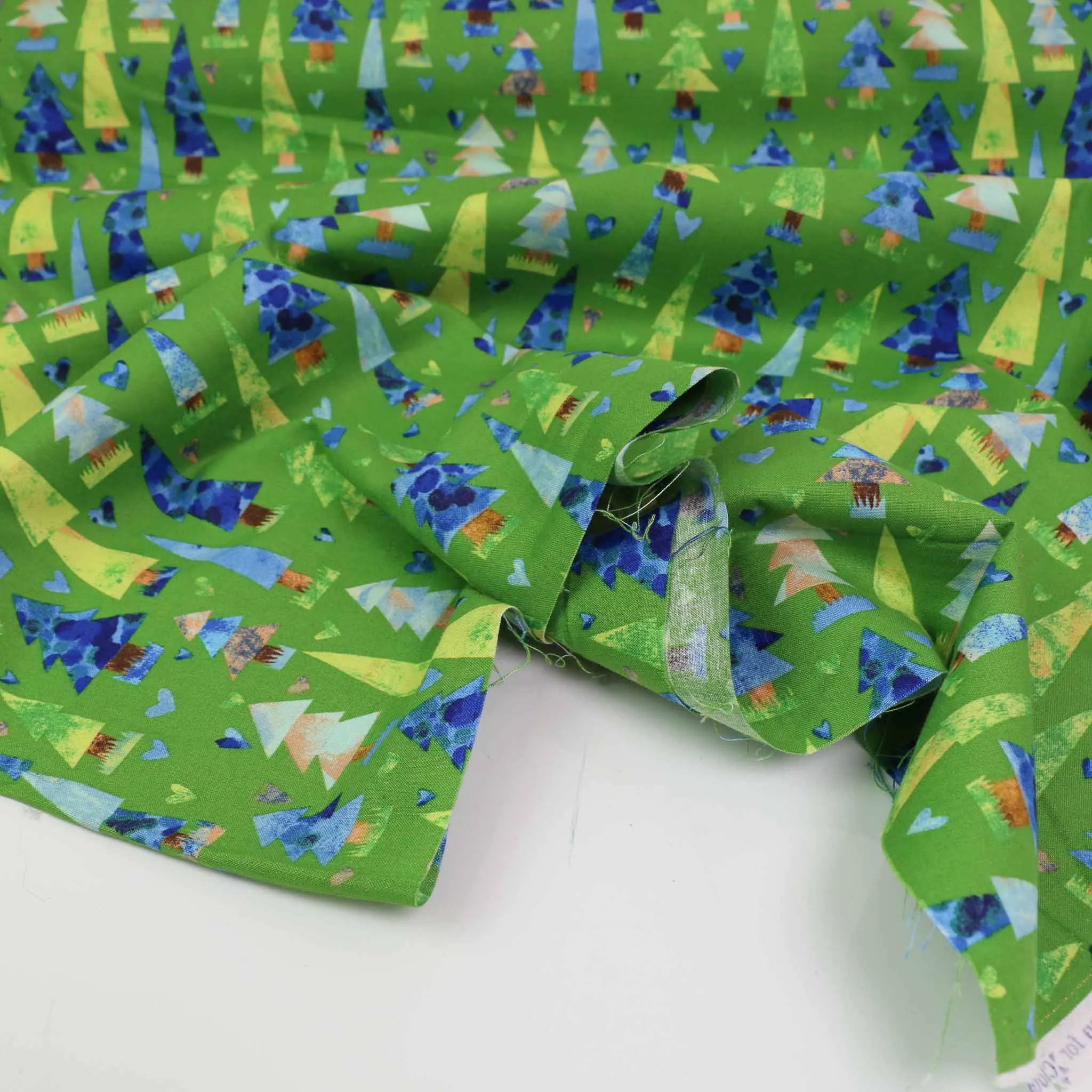 100% Cotton fabric - Green