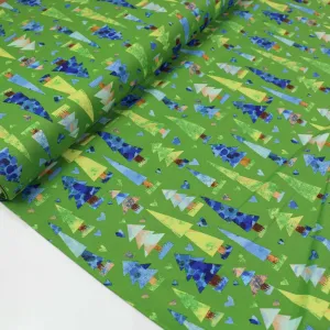 100% Cotton fabric - Green