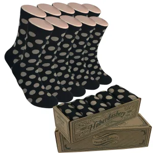 5 Pair Men Matching Fashion Dress Socks Gift Box-Groomsmen Weddings Party Socks
