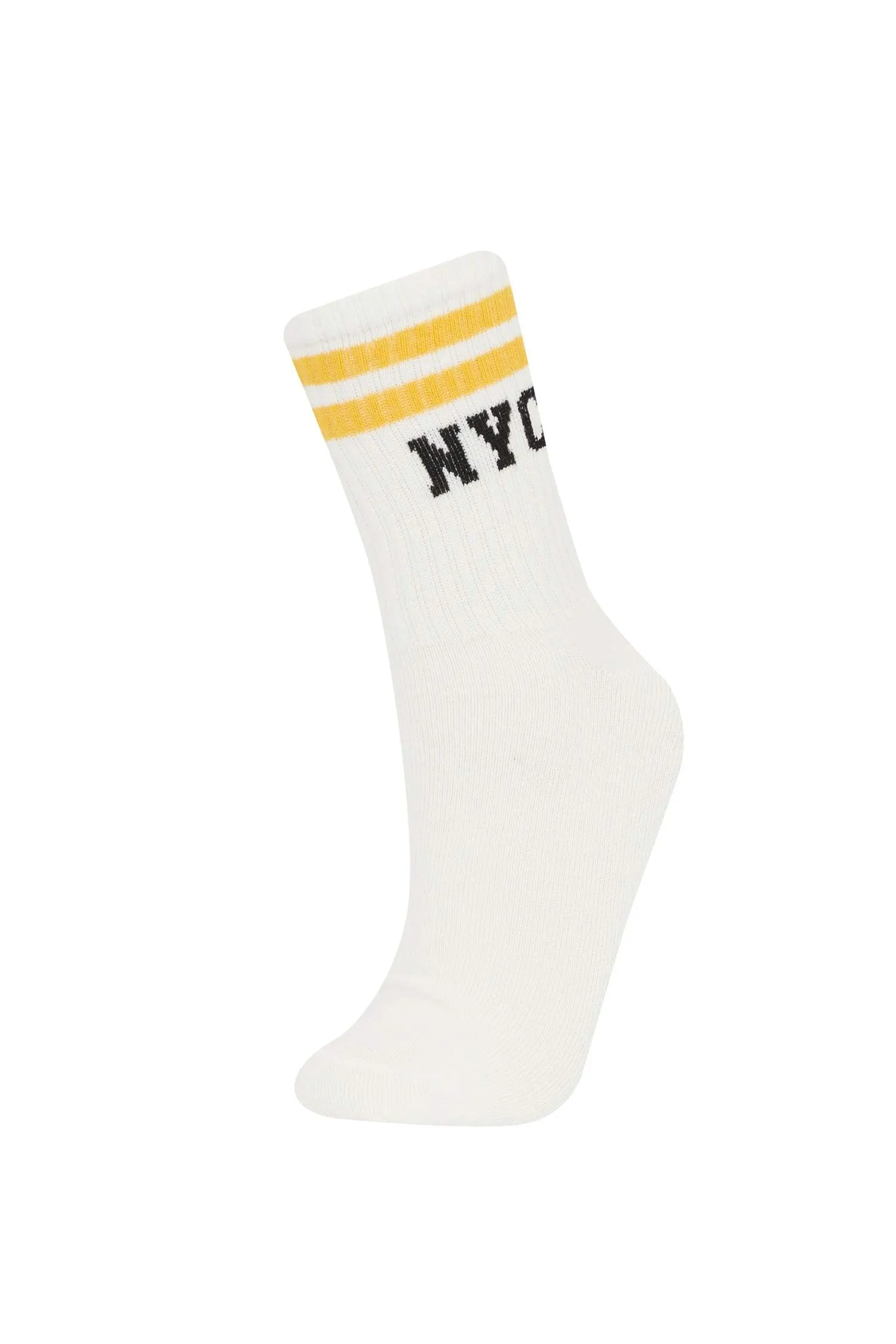 5 Pcs Cotton Long Socks with Man's Children's Comfortable Rubber