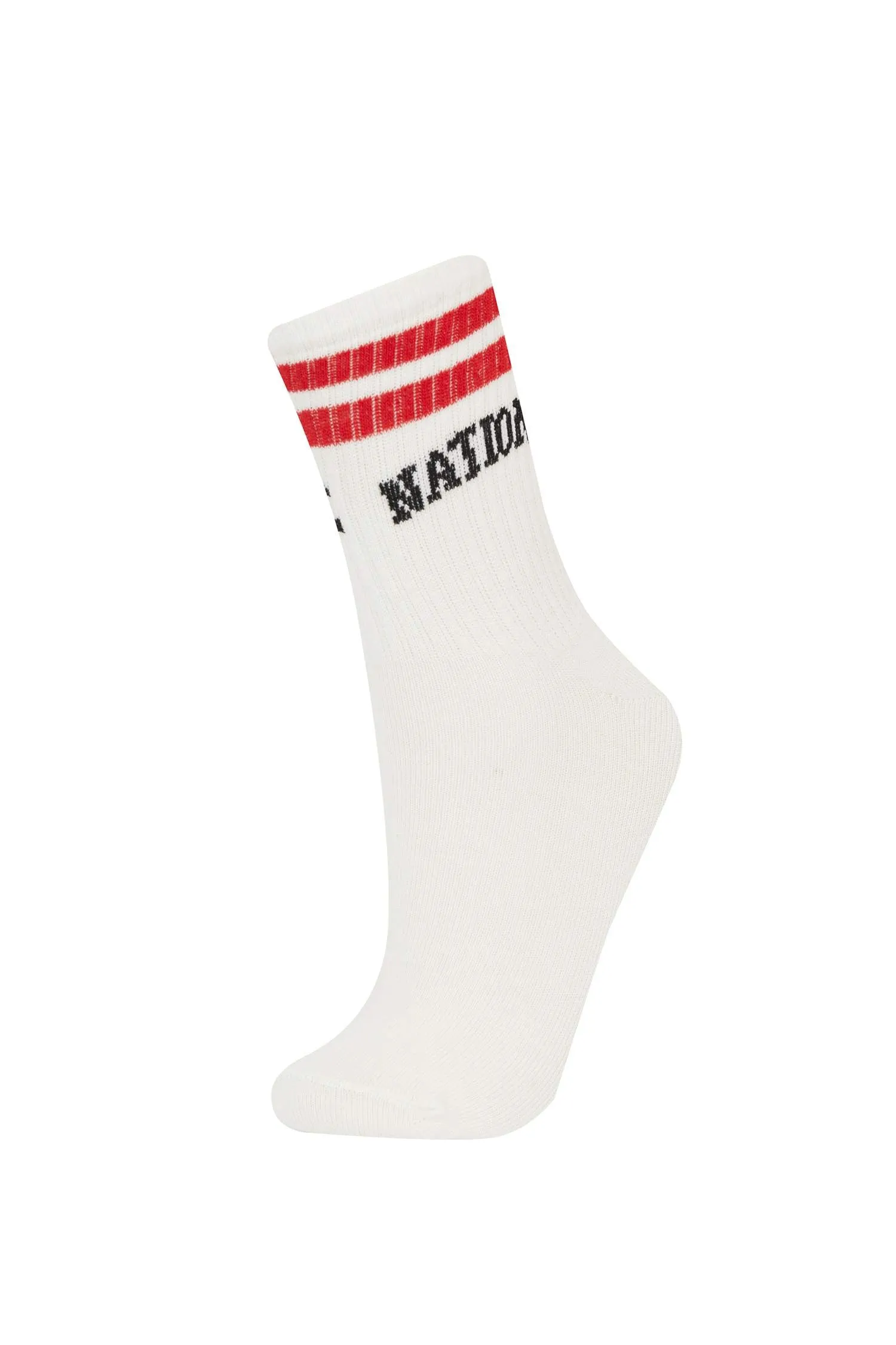 5 Pcs Cotton Long Socks with Man's Children's Comfortable Rubber