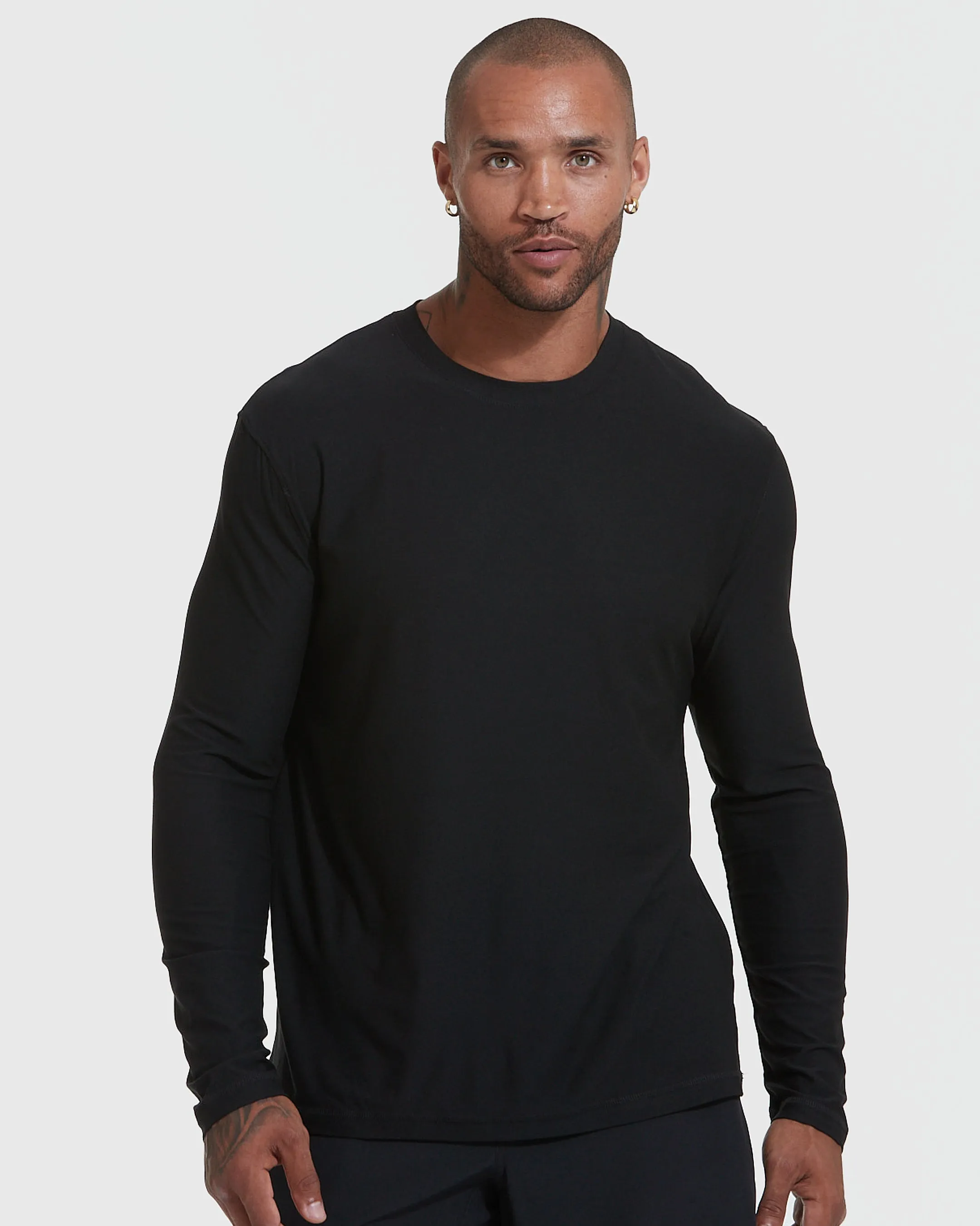 Active Long Sleeve Crew Neck T-Shirt