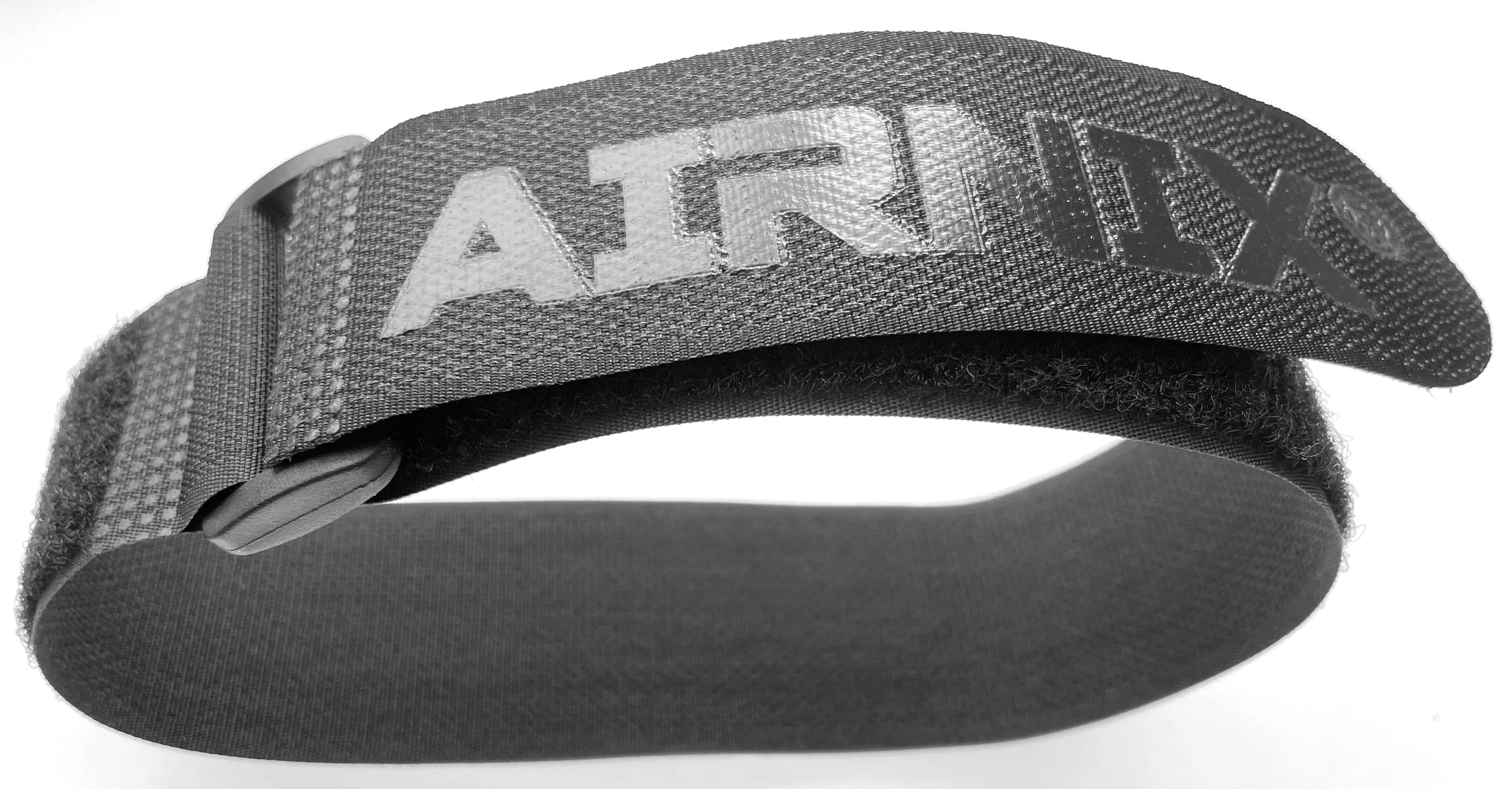 AIRNIX 18" x 1.5" (13" useable) Standard Nylon Hook & Loop Cinch Strap w/ Plastic Buckle