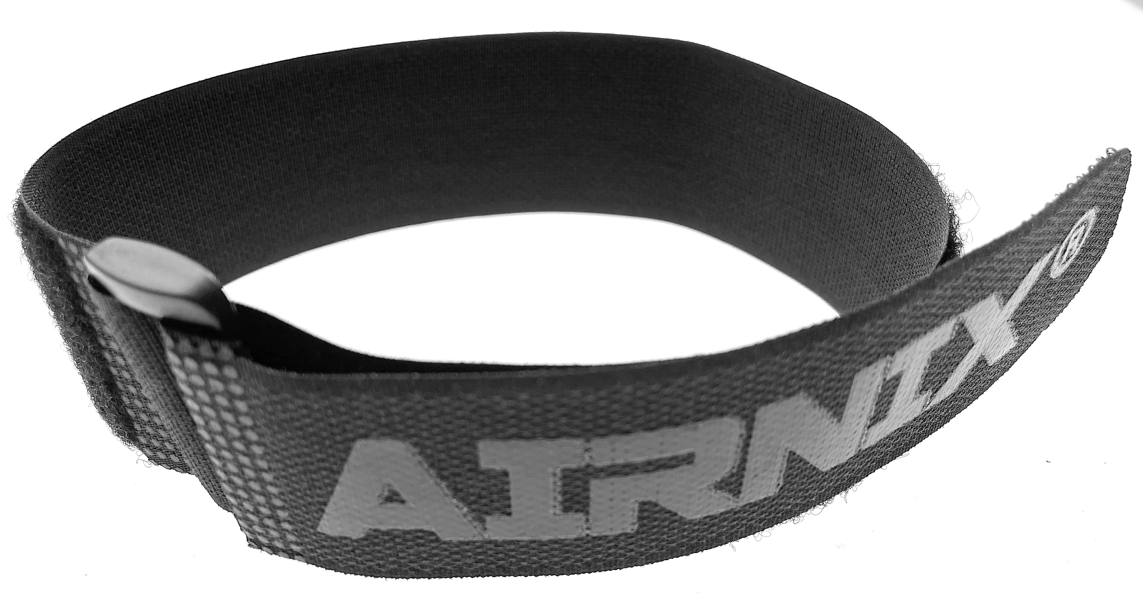 AIRNIX 18" x 1.5" (13" useable) Standard Nylon Hook & Loop Cinch Strap w/ Plastic Buckle