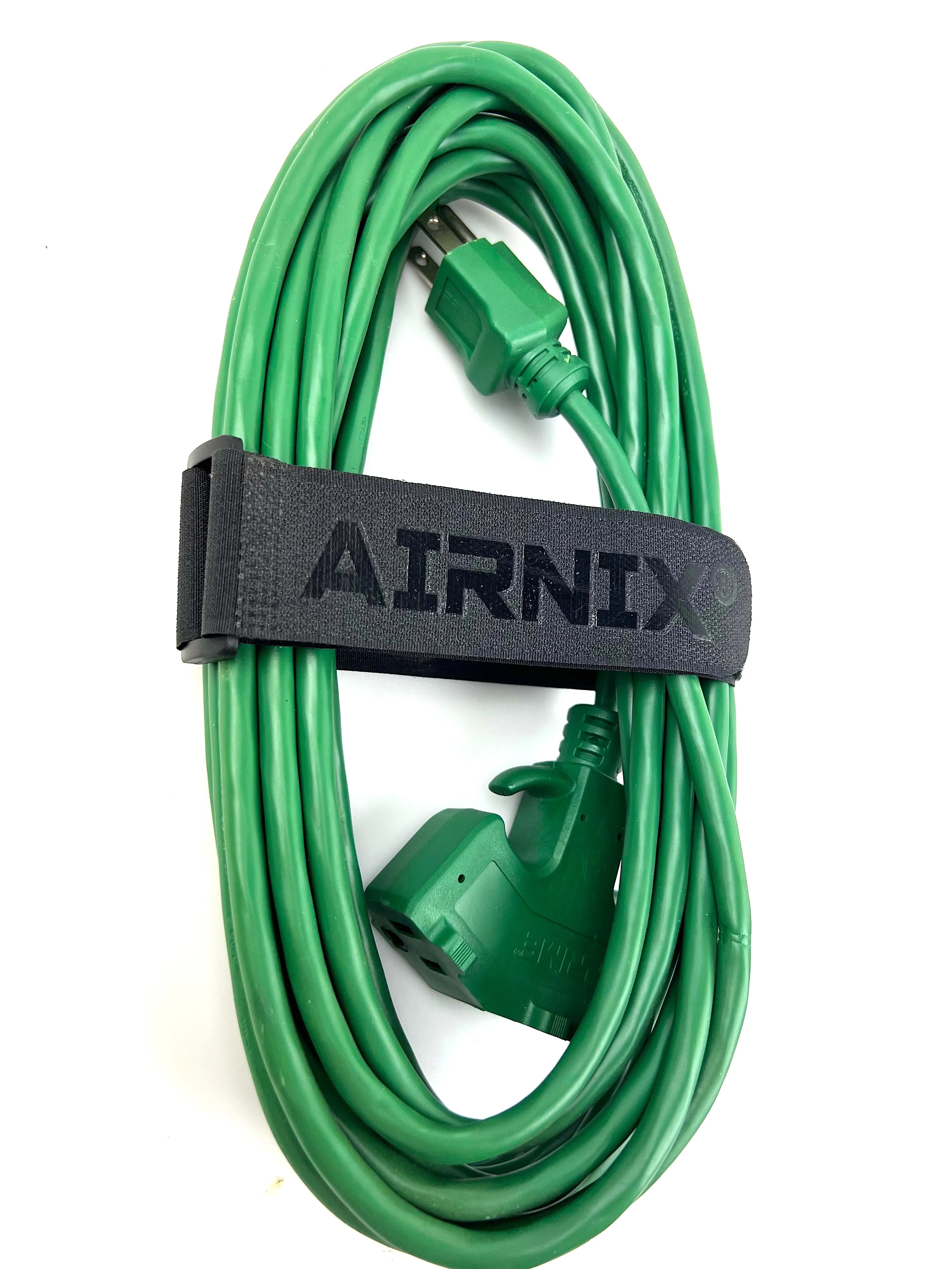 AIRNIX 18" x 1.5" (13" useable) Standard Nylon Hook & Loop Cinch Strap w/ Plastic Buckle