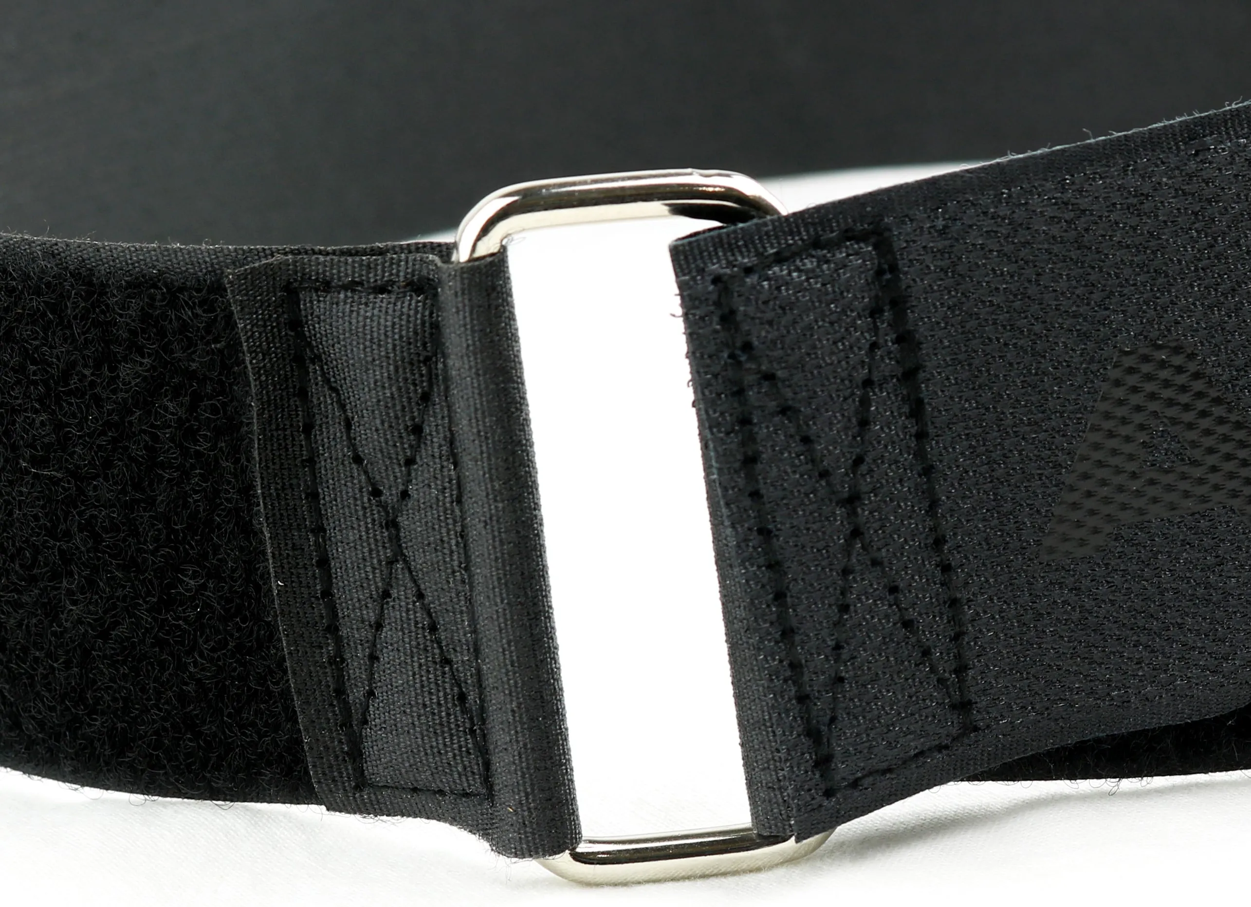 AIRNIX 8" x 3/4" (6.5" useable) Standard Nylon Hook & Loop Cinch Strap w/ Metal Buckle