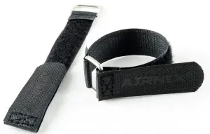 AIRNIX 8" x 3/4" (6.5" useable) Standard Nylon Hook & Loop Cinch Strap w/ Metal Buckle