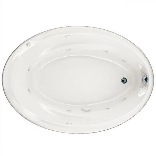 American Standard Savona 60" x 42" Oval Whirlpool Tub with StayClean Hydro Massage System l