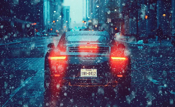 Animated Snow Photoshop Action