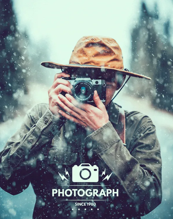 Animated Snow Photoshop Action