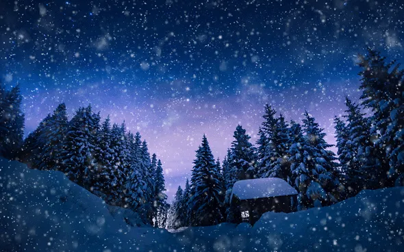 Animated Snow Photoshop Action
