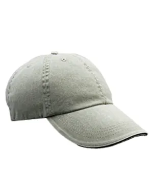 Anvil Low-Profile Pigment-Dyed Twill Cap | Taupe