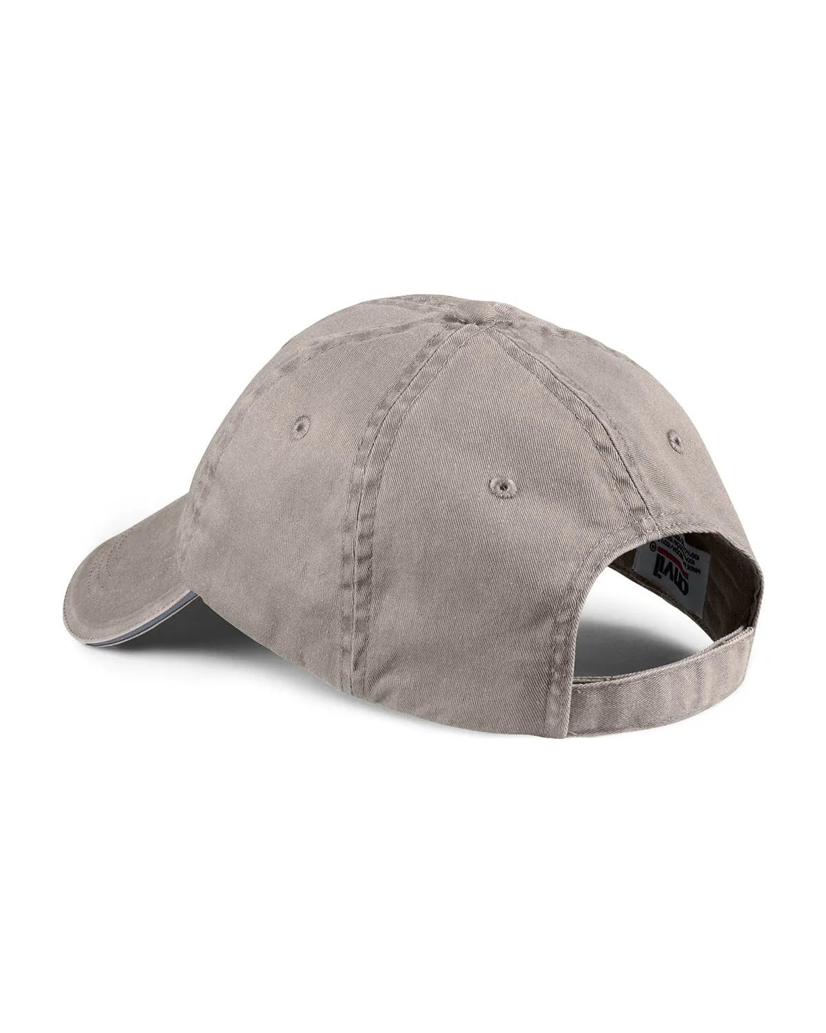 Anvil Low-Profile Pigment-Dyed Twill Cap | Taupe