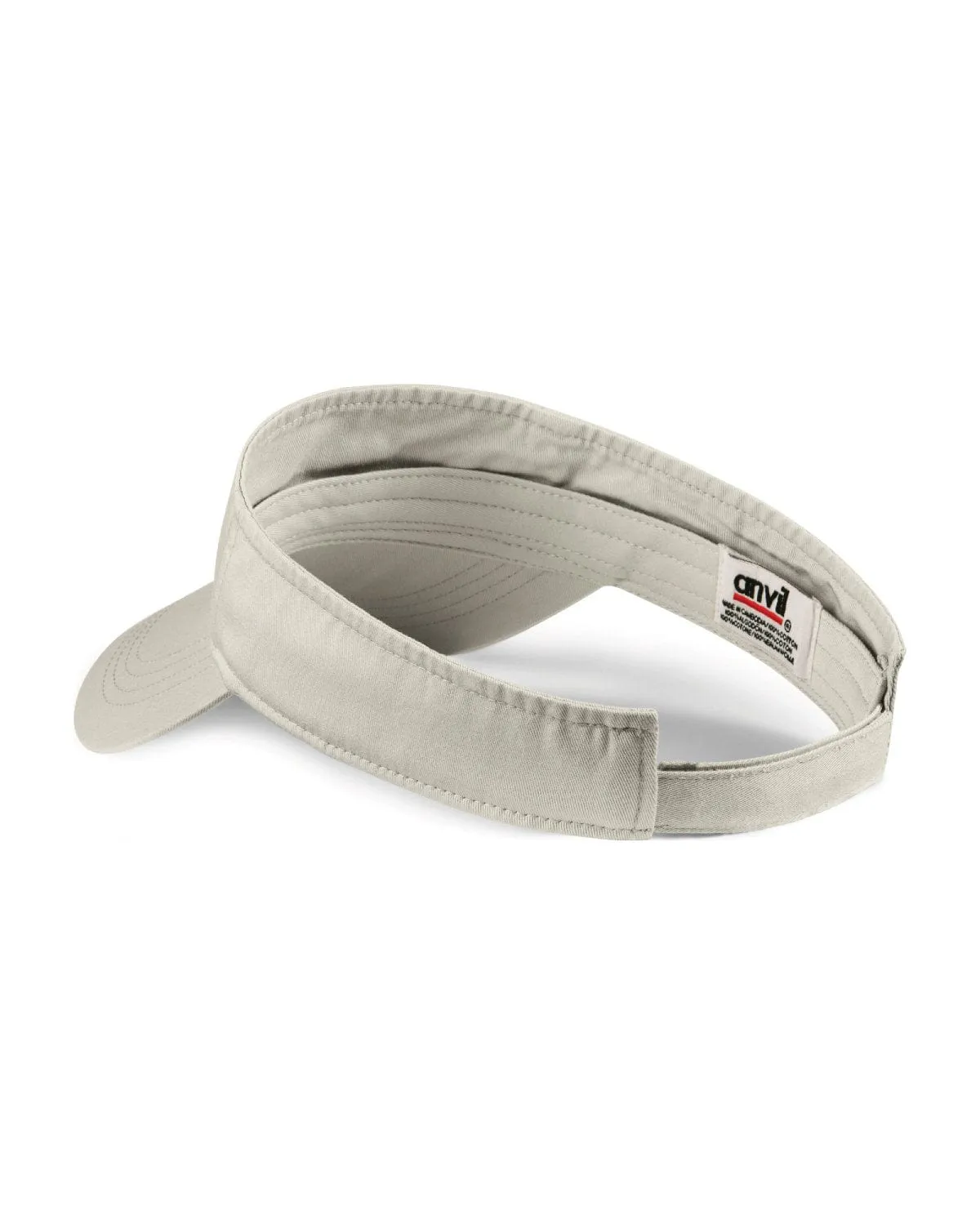 Anvil Solid-Low Profile Twill Visor | Wheat
