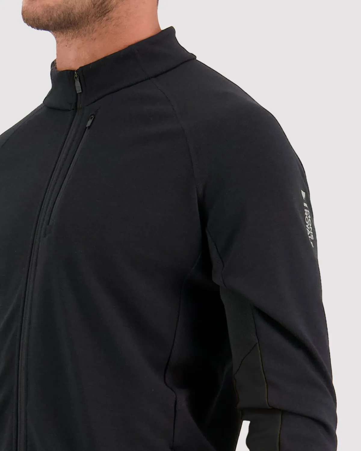 Approach Merino Gridlock Jacket - Black