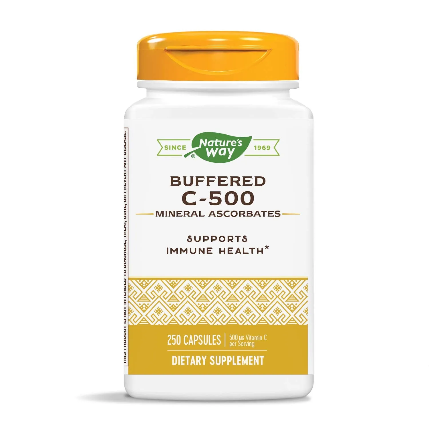 Ascorbatas minerales C-500 de Nature's Way; 500 mg de vitamina C por porción, 40321, 1