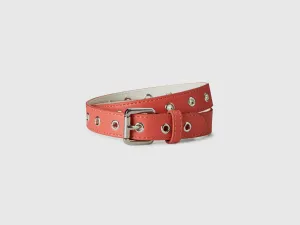 BELT WITH EYELETS