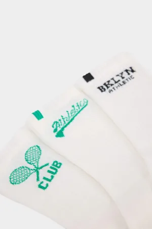 Boy 3 Pcs Cotton Long Socks