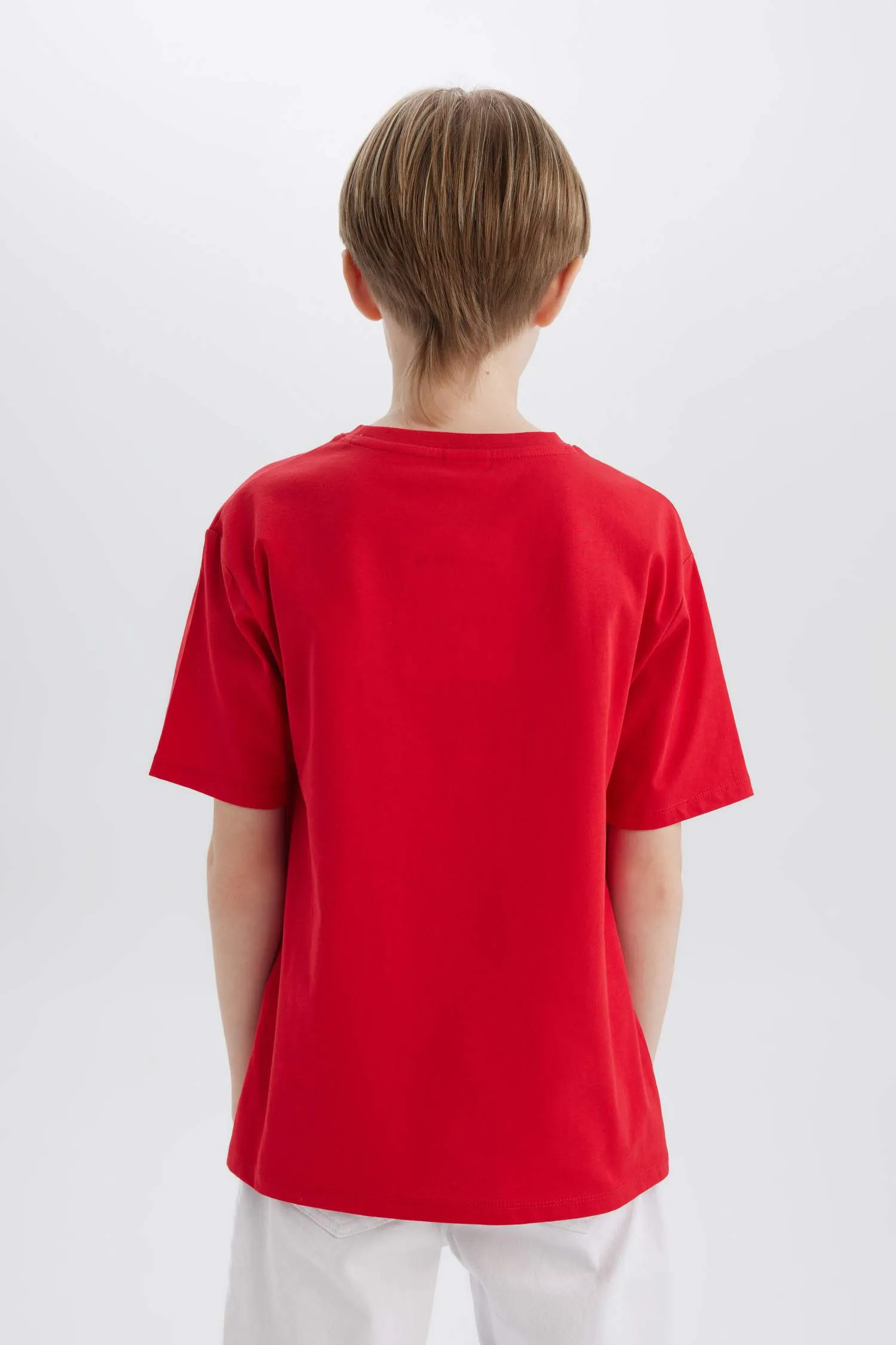 Boy Regular Fit Crew Neck Short Sleeve T-Shirt
