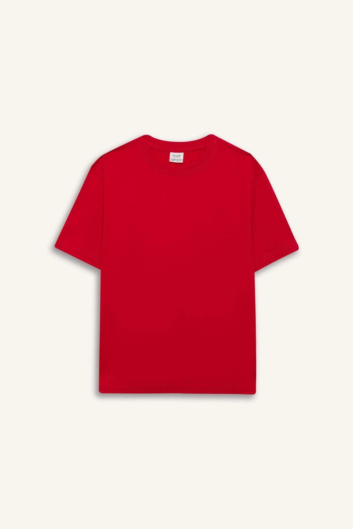 Boy Regular Fit Crew Neck Short Sleeve T-Shirt