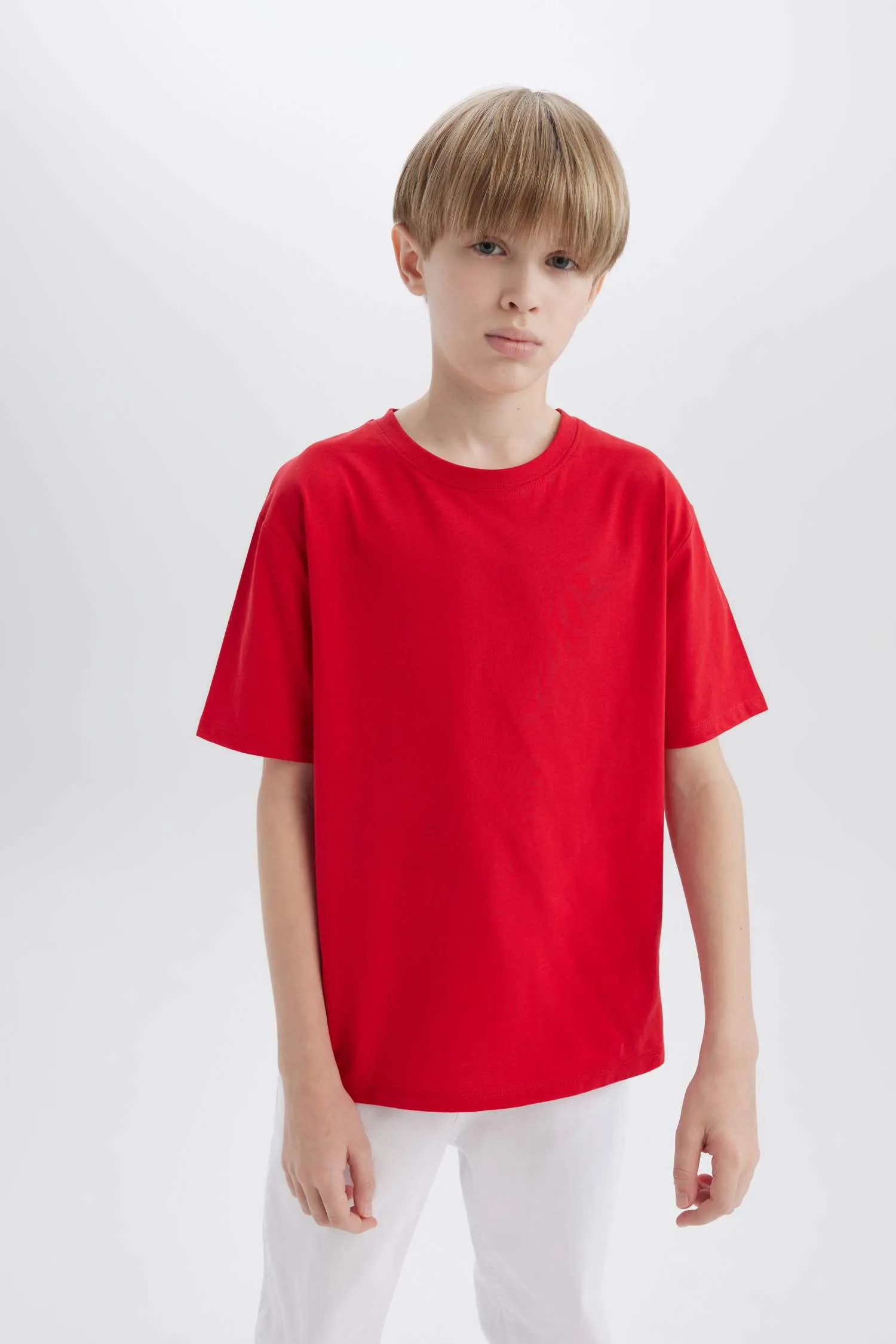 Boy Regular Fit Crew Neck Short Sleeve T-Shirt