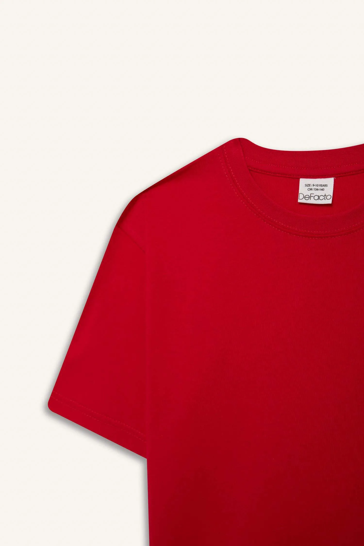 Boy Regular Fit Crew Neck Short Sleeve T-Shirt