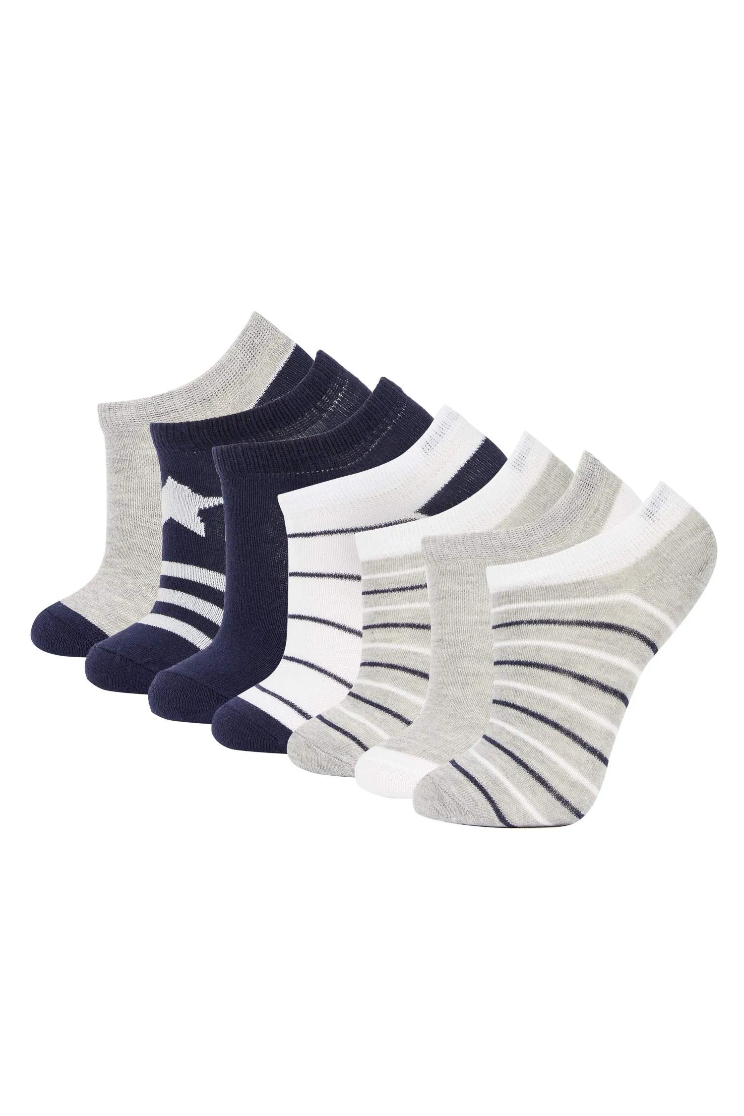 Boys 7-Pack Cotton Ankle Socks