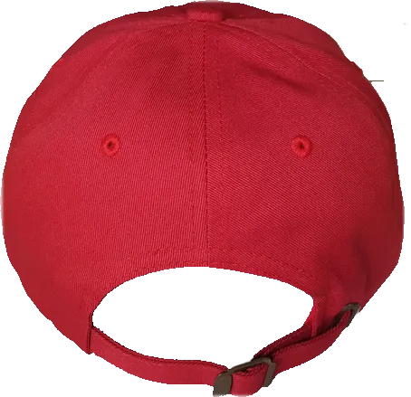 Canada Felt Block Adjustable Dad Cap Red