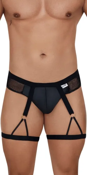 Candyman 99684 Garter Briefs Black