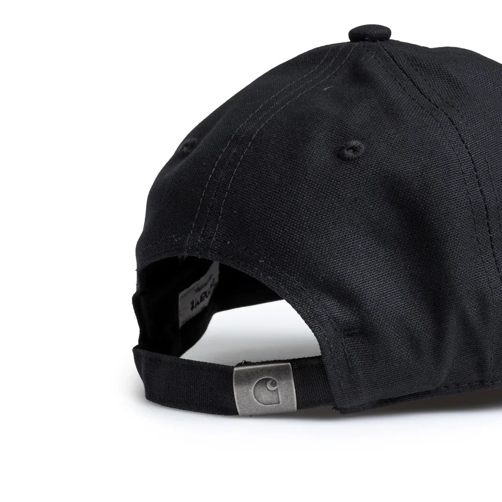 Canvas Script Cap | Black