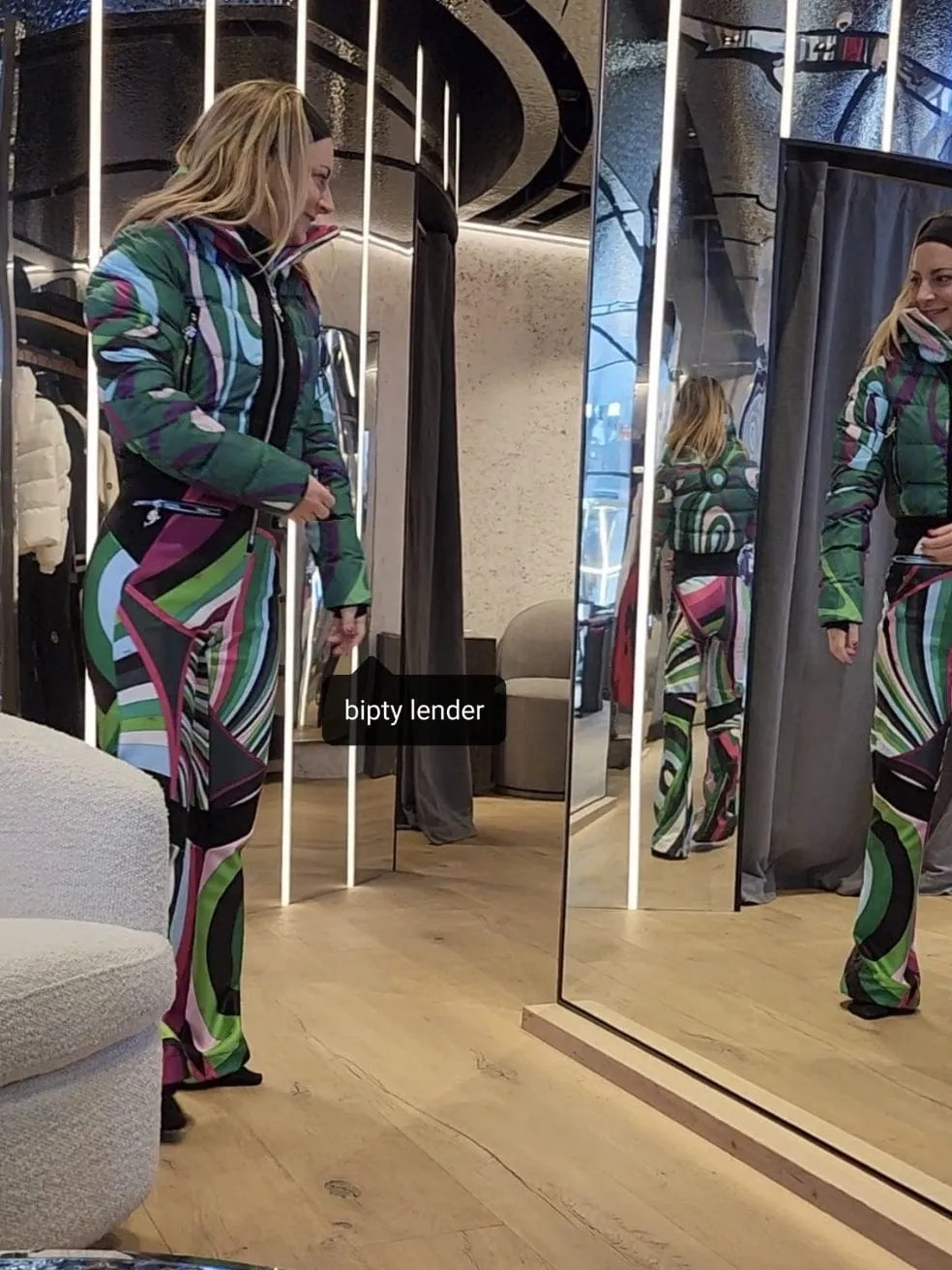Clarisse Pucci Ski Suit