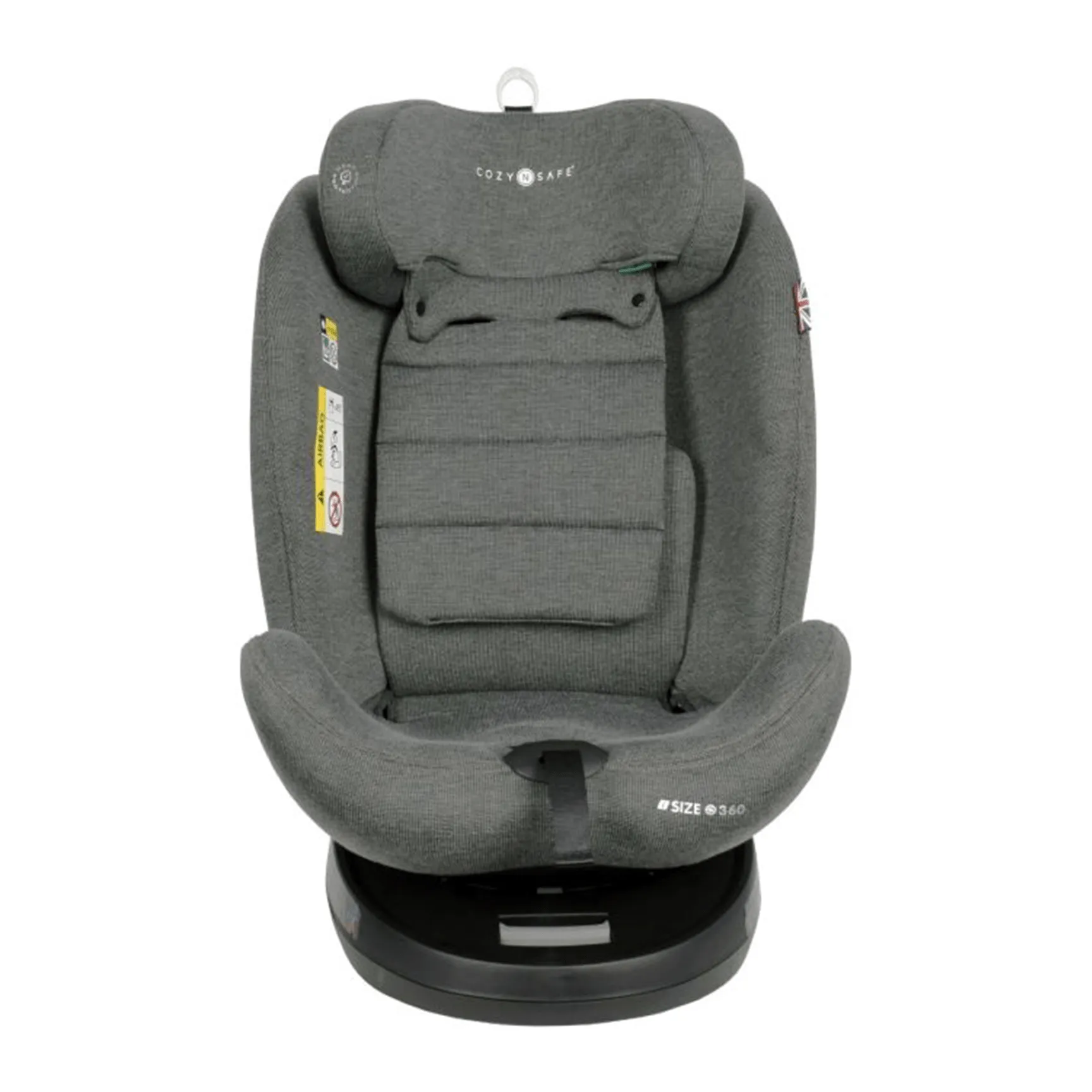 Cozy N Safe Apollo i-Size 360 Car Seat - Moon Grey