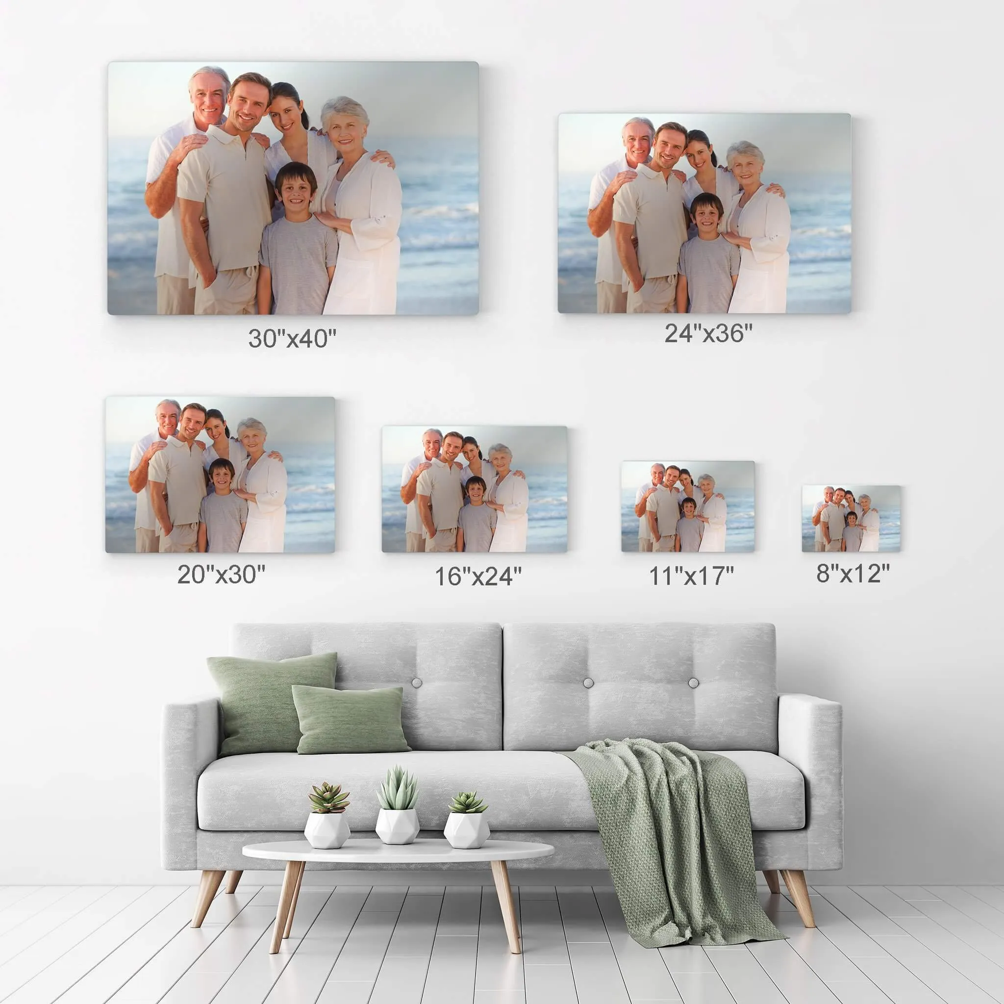 Custom Canvas and HD Metal Prints