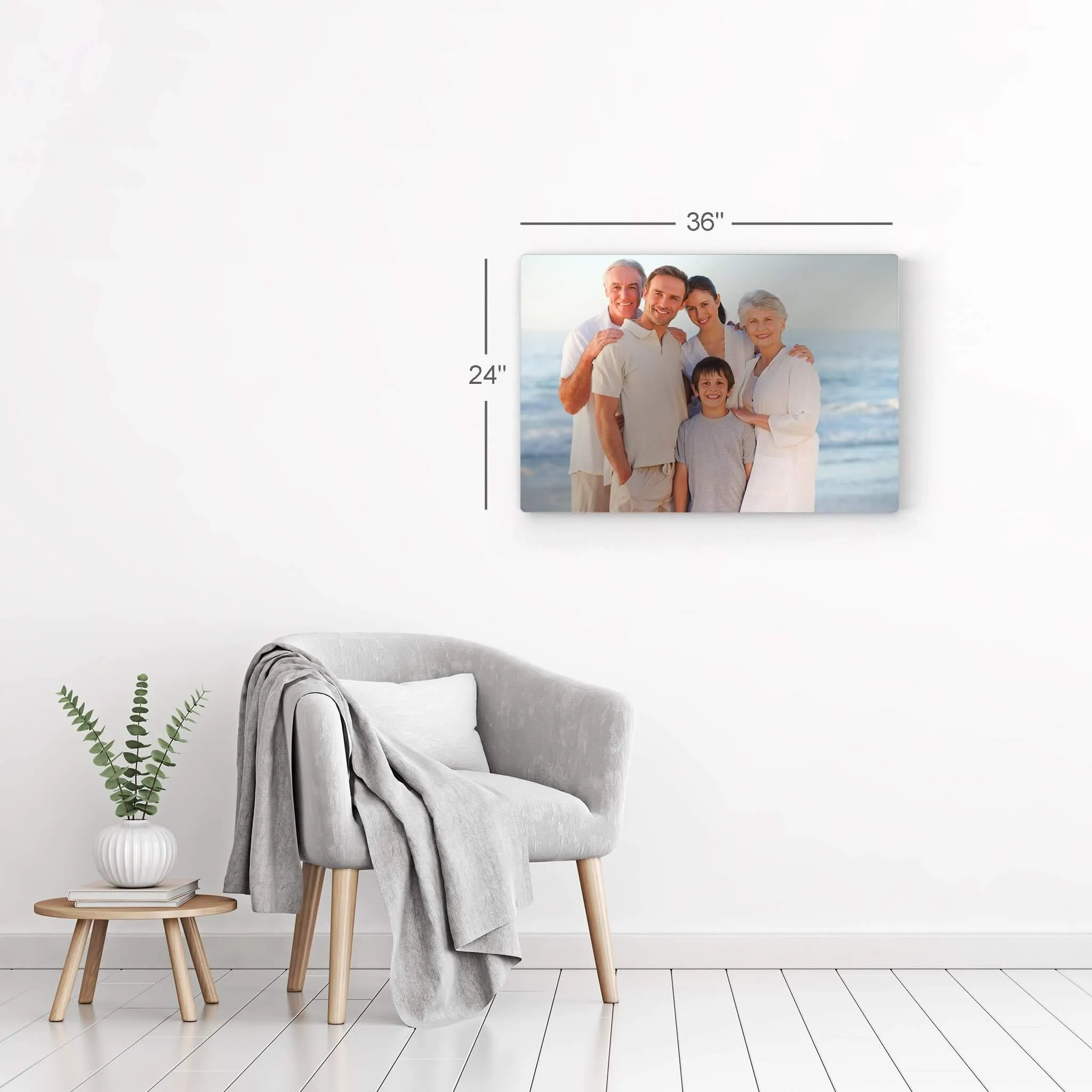 Custom Canvas and HD Metal Prints