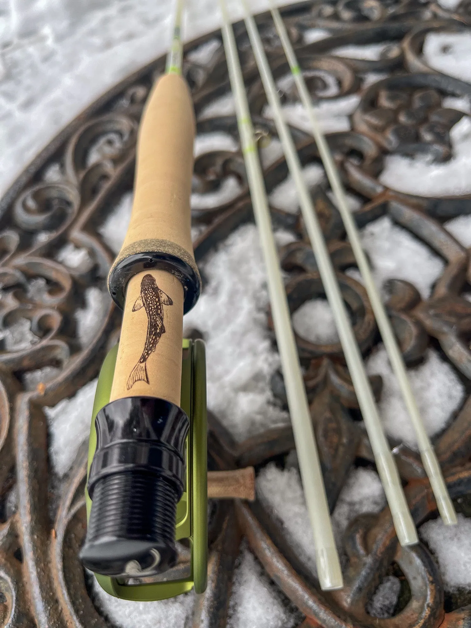 Custom Snow Glass S-Glass Fly Rods
