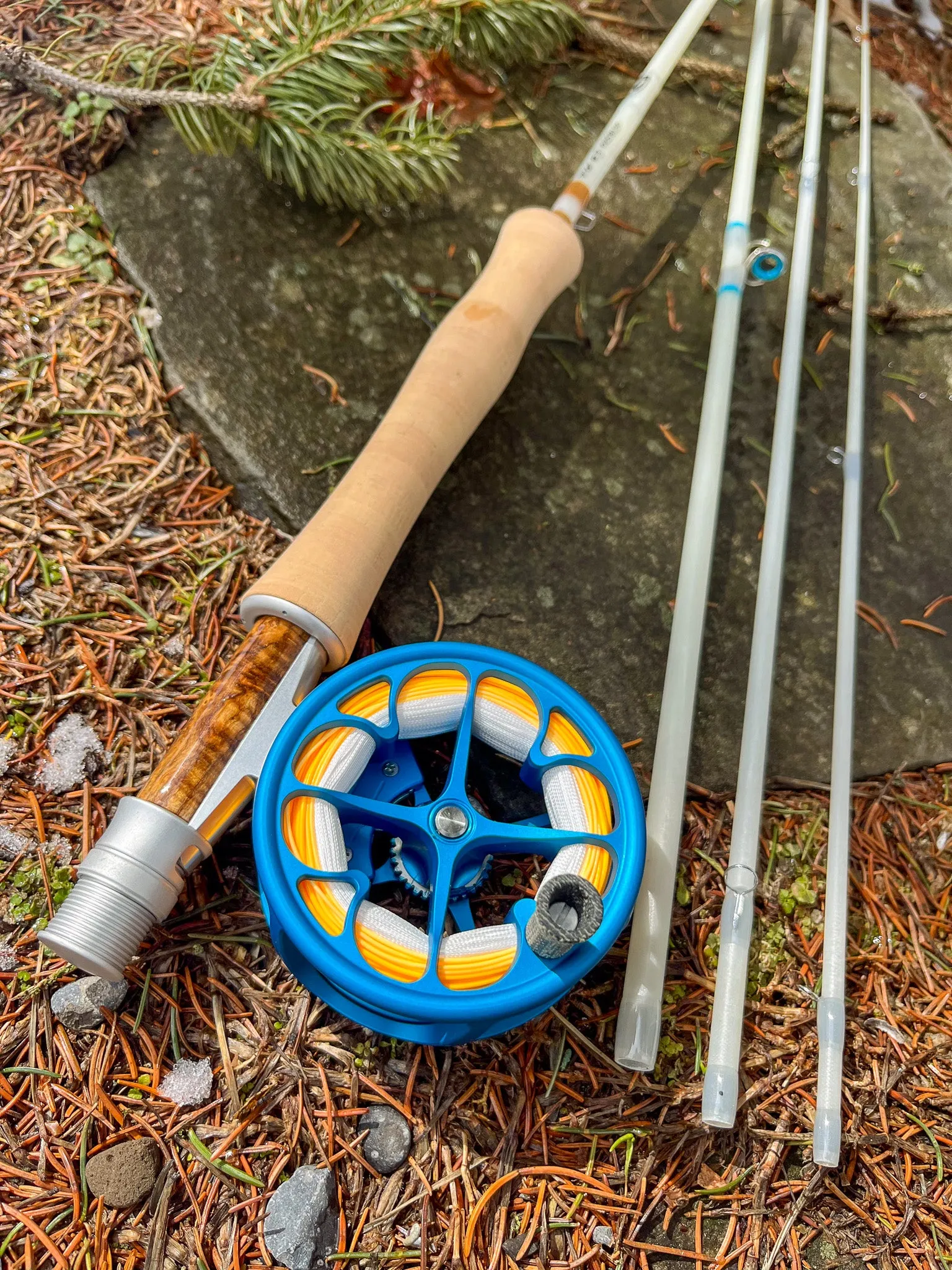 Custom Snow Glass S-Glass Fly Rods