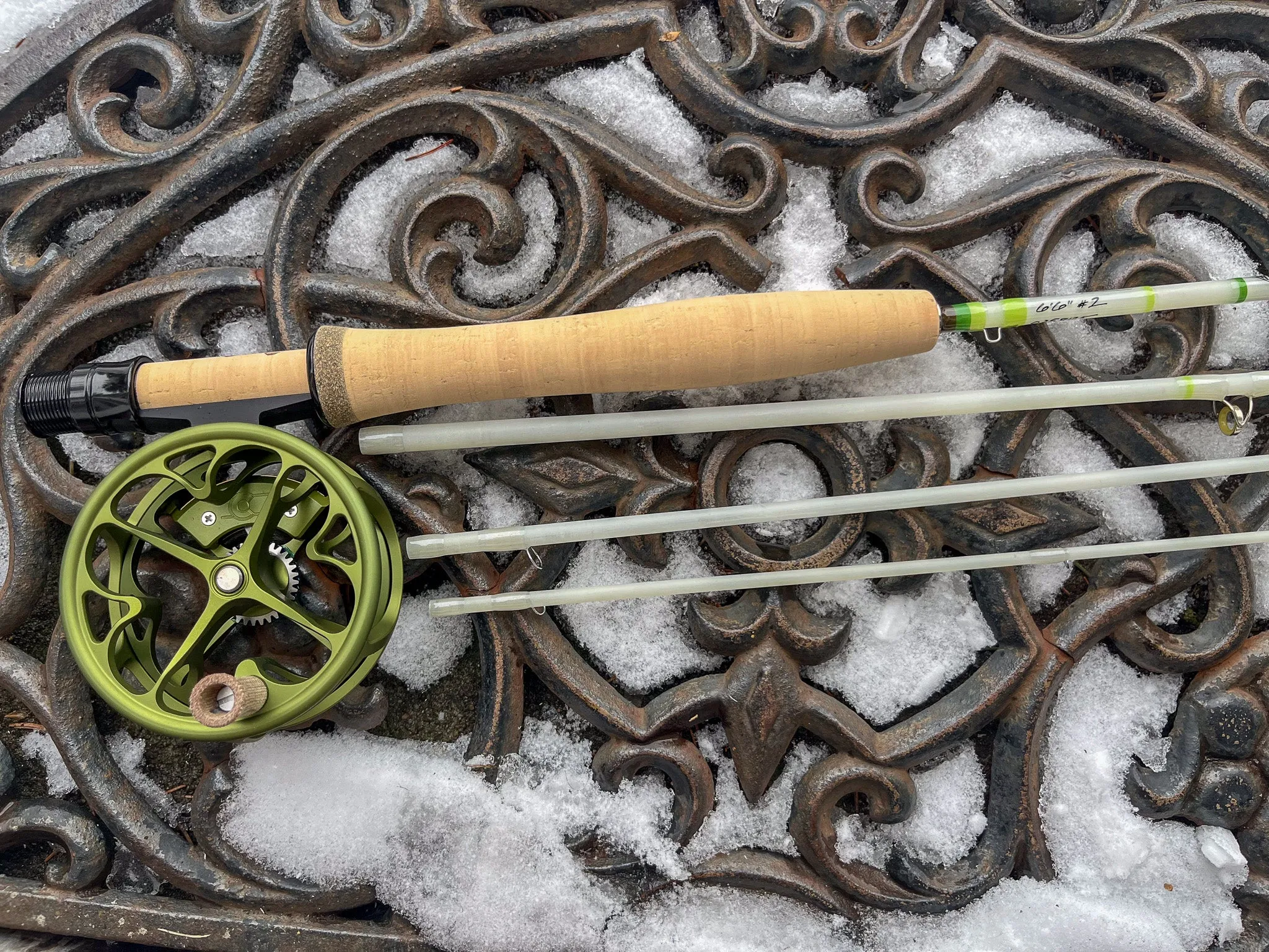Custom Snow Glass S-Glass Fly Rods