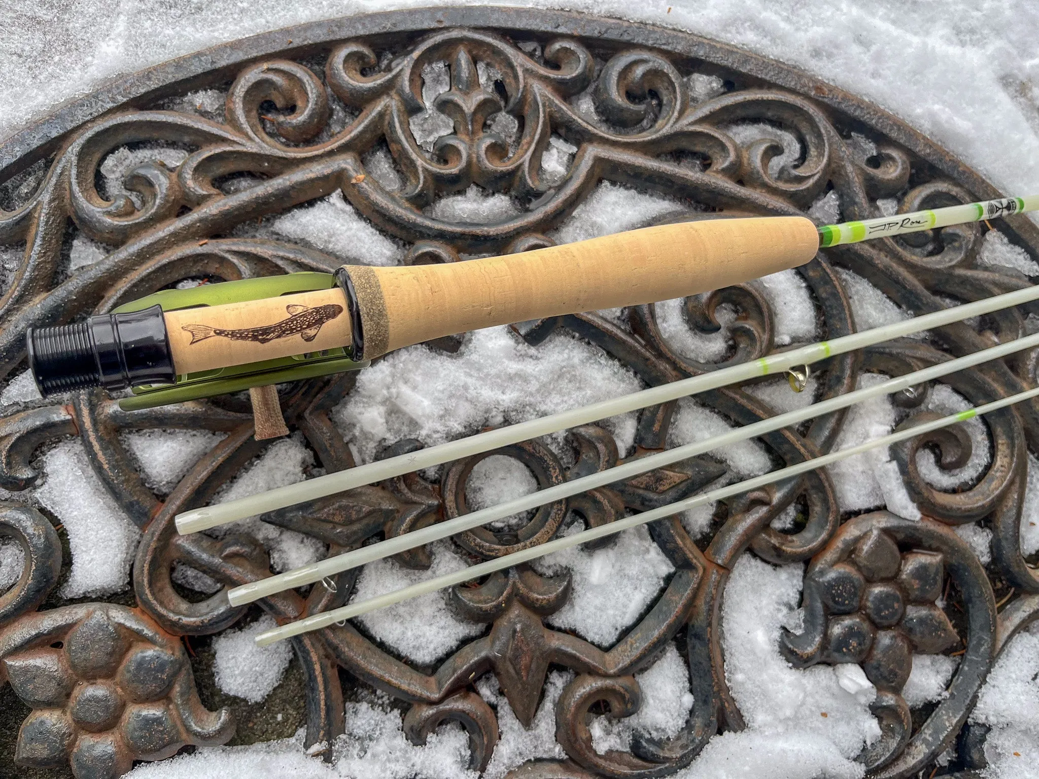 Custom Snow Glass S-Glass Fly Rods