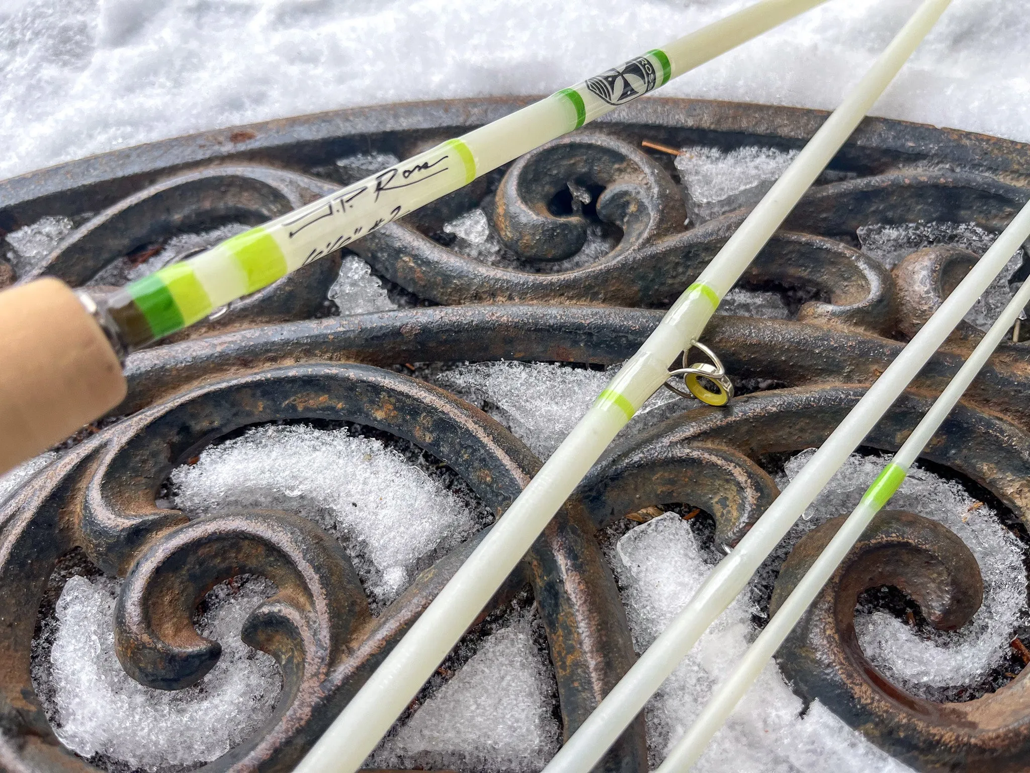 Custom Snow Glass S-Glass Fly Rods