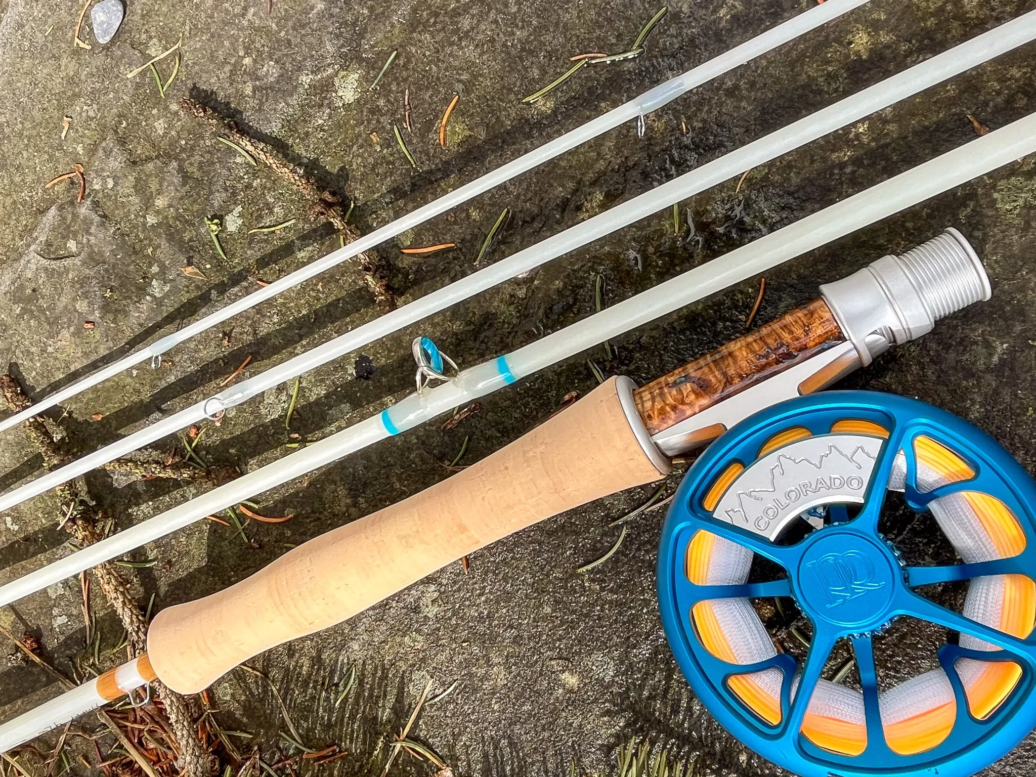 Custom Snow Glass S-Glass Fly Rods