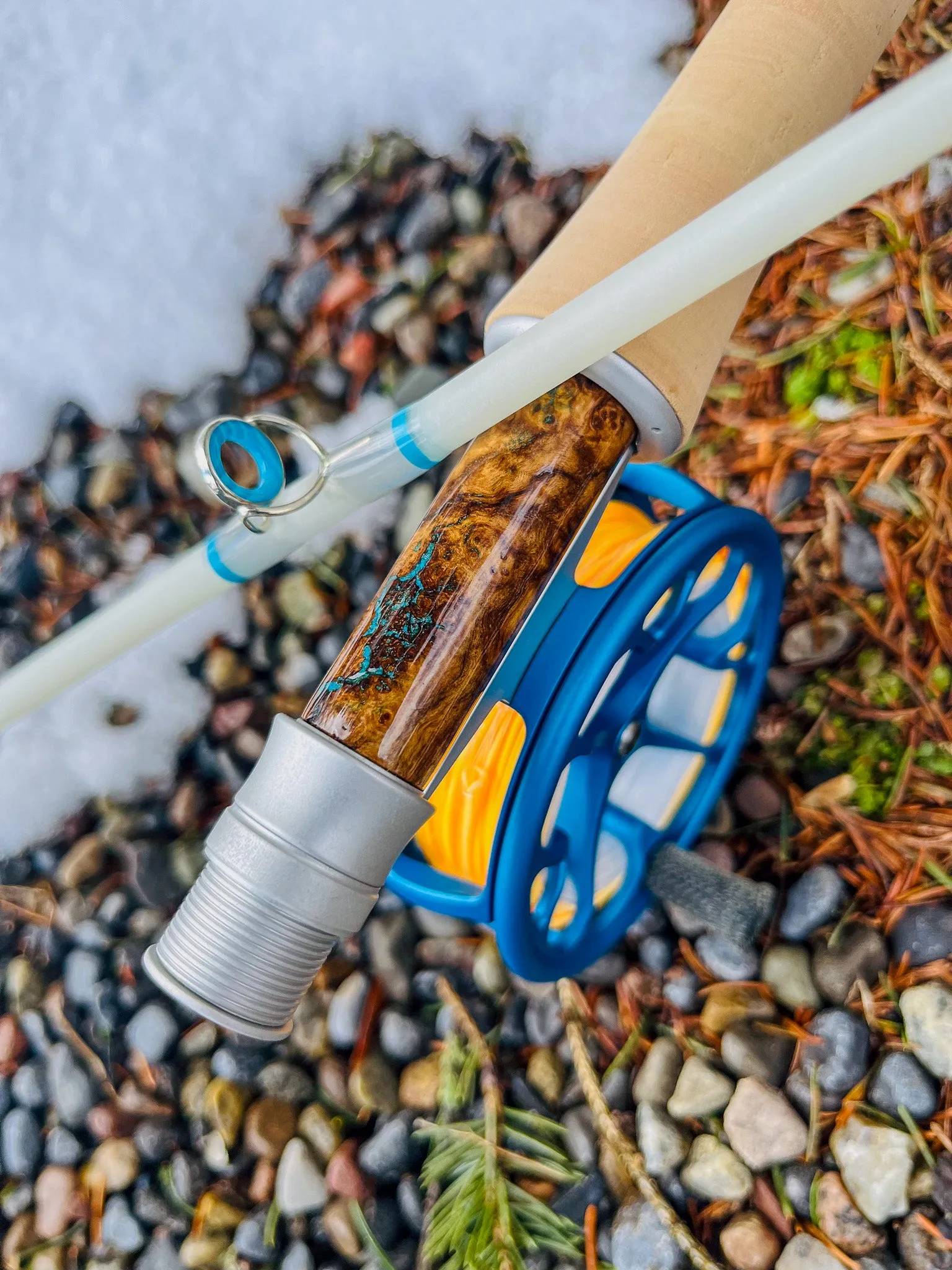 Custom Snow Glass S-Glass Fly Rods