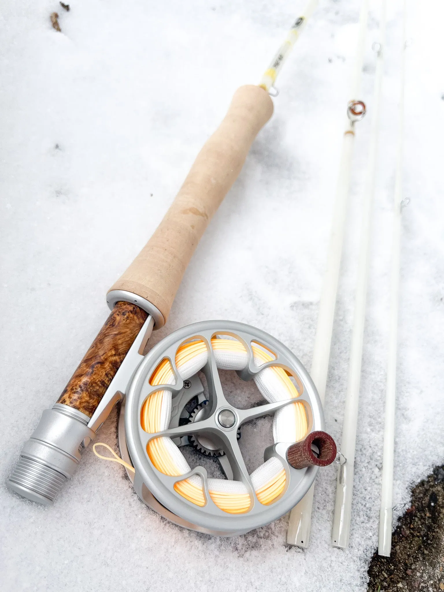 Custom Snow Glass S-Glass Fly Rods