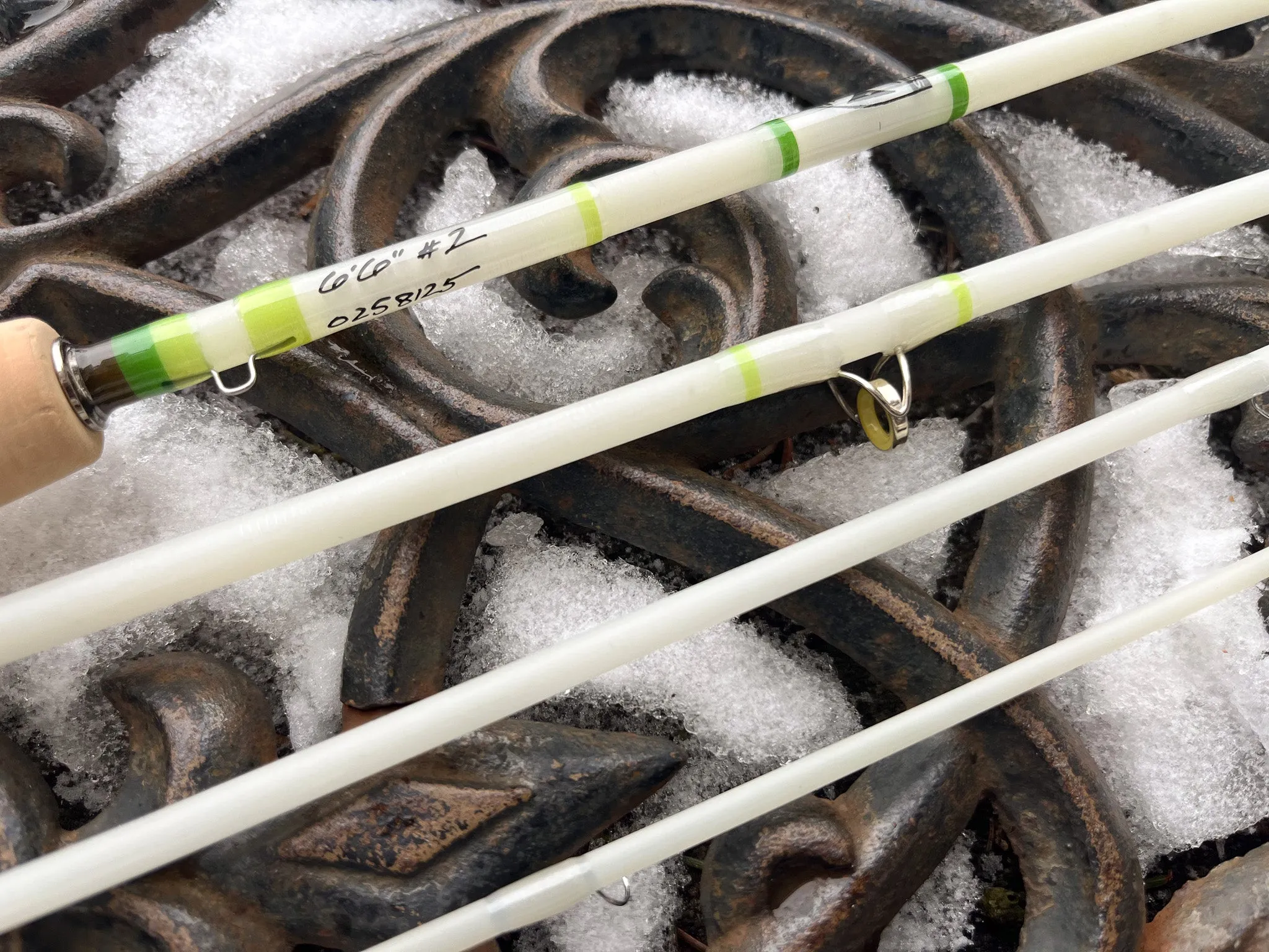 Custom Snow Glass S-Glass Fly Rods