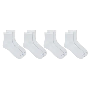 Dr. Scholl's Men's Diabetes & Circulatory Quarter Socks 4 Pair