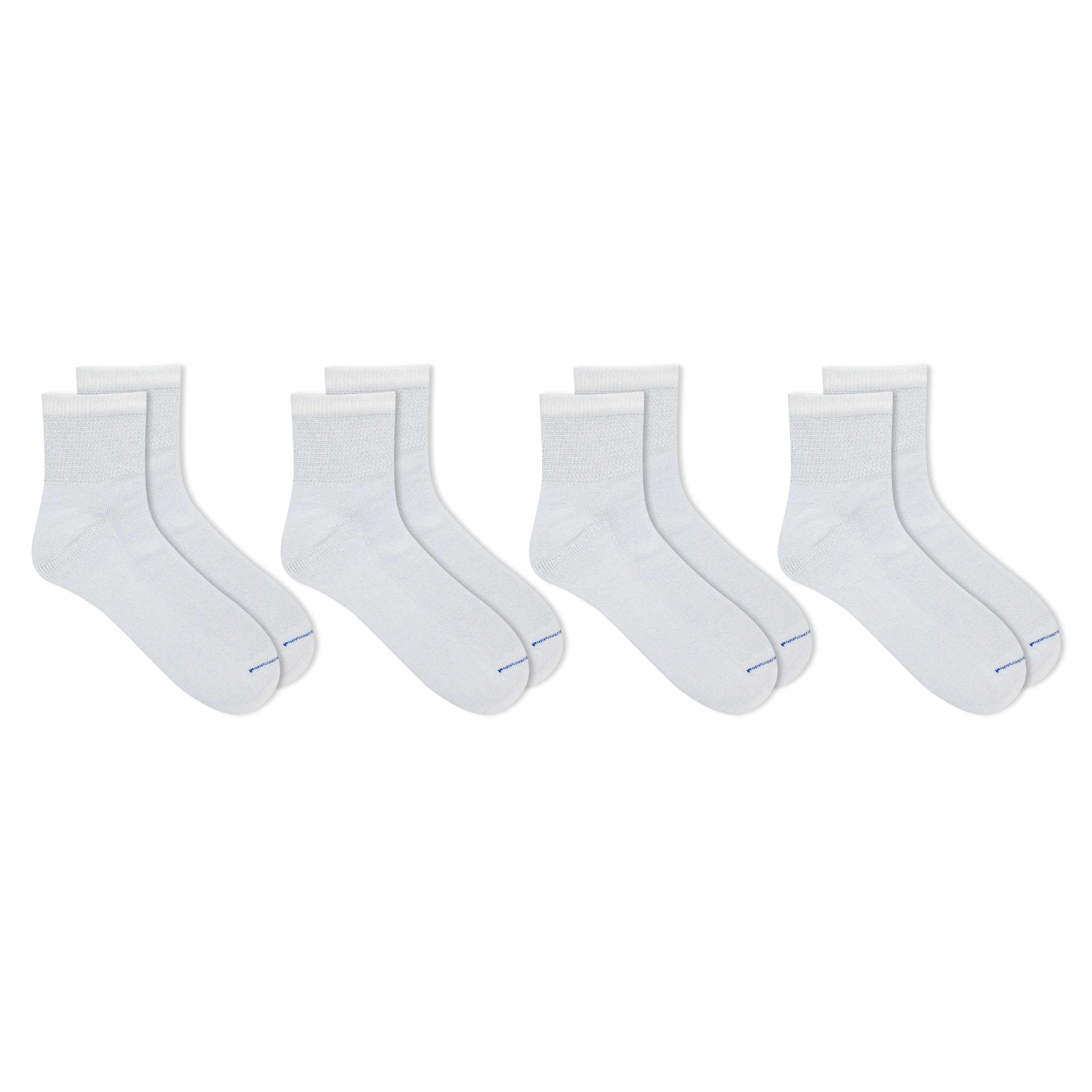 Dr. Scholl's Men's Diabetes & Circulatory Quarter Socks 4 Pair