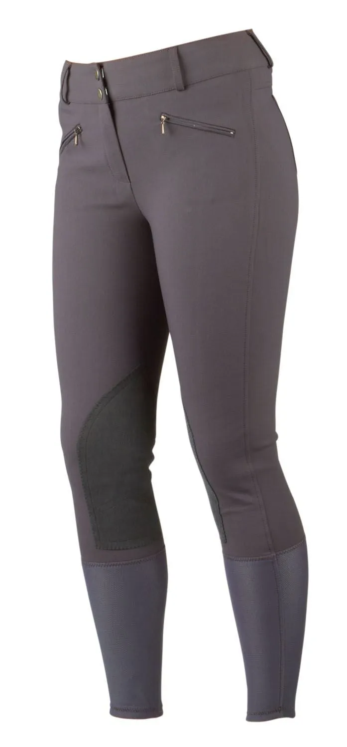 Dublin Supa Shape It Performance Euro Seat Clarino Knee Patch Breeches