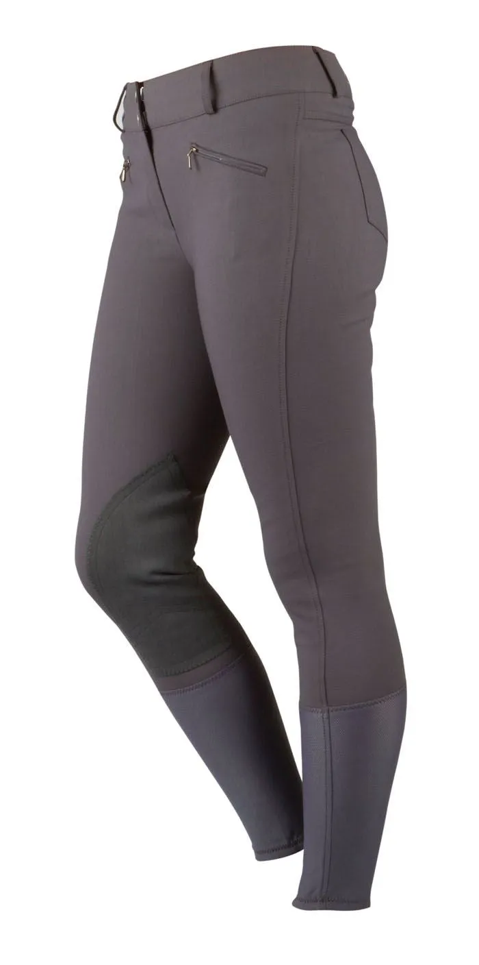 Dublin Supa Shape It Performance Euro Seat Clarino Knee Patch Breeches