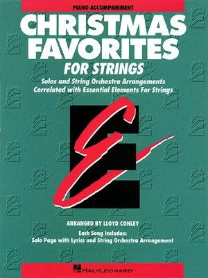 EE CHRISTMAS FAVORITES STRINGS PIANO ACCOMPANIMENT